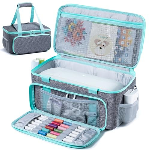 Tragetasche kompatibel mit Cricut Joy Xtra Smart Schneidemaschine, Cricut Joy Xtra Tasche mit Taschen für Cricket-Zubehör, CricketTools