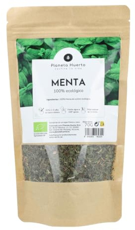PLANETA HUERTO | Infusión menta piperita ECO 70g