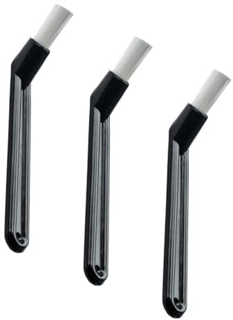 Spazzolino Macchina Caffe 3 Pezzi, per la pulizia del caffè,per la pulizia di macchine da caffè,macinacaffè e altri accessori da cucina