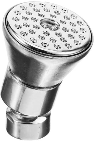 DIYEAH Soffione Doccia High Pressure Shower Head Handheld per Bagno e Bathhouse, Realizzato in Lega Installazione Facile e Flusso Potente, Interfaccia 1/2 Pollice