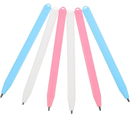 Operitacx 6pezzi Stilo per Disegno di Ricambio Alta Precisione Penna per Scrittura per Tavoletta Lcd Stilo per Blocchi da Disegno Riutilizzabile e Portatile Adatto per Scrittura e Appunti