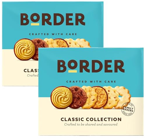Border Biscuits Classic Collection 2 x 400g Assorted Biscuit Selection
