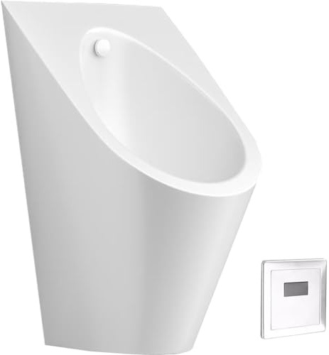 Urinoir mural à capteur automatique pour homme en acier inoxydable pour usage domestique et commercial
