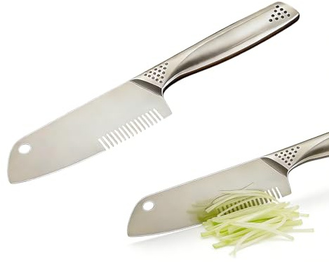 Cortador de Verduras,Cortador Manual Multiusos Portátil Acero Inoxidable | Picador Verduras | para cebolla, zanahoria, tomate, ensalada, fruta, hogar, camping
