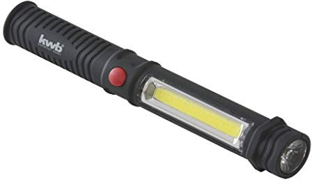 kwb COB-LED Stableuchte, superhell, magnetischer unterboden, Werkstattlampe, Handlampe