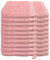 Julie Julsen 10er Pack Waschlappen 29 Farben erhältlich weich und saugstark 500gsm Öko Tex 15 x 21 cm Pastell Rosa B-Ware