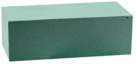 Magideal espuma Florale ladrillos lodo de flor espuma húmedo 23 x 11 x 7,5 cm