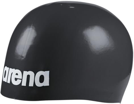 arena Unisex-Adult Moulded PRO II Badekappe vorgeformt, Black, One Size