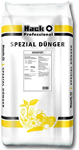 HACK PROFI Vegiefert 25 kg Universaldünger Gemüsedünger Naturdünger