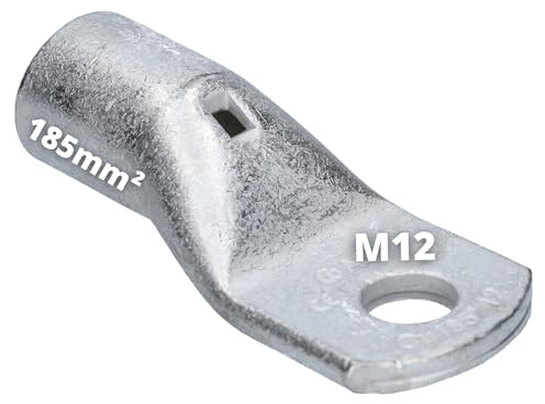1 capicorda Cembre A37-M12, 185 mm², M12, non isolato, in rame stagnato.