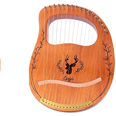 Milisten 1satz Saiten Holzharfe Tragbares Saiteninstrument Für Einsteiger Mit Ergonomischem Design Und Klarem Für Musikliebhaber Und Entspannung Zu Hause