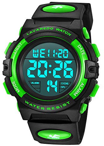 BEN NEVIS Orologio da Polso Orologi Sport per Bambini Digitale Multifunzione Impermeabile LED Luce Allarme Calendario Data con Cinturino in Silicone