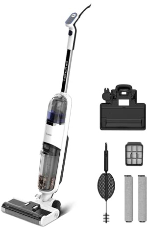 Redkey W12 Aspirapolvere a batterie 2 serbatoi dacqua, incl. batteria ricaricabile, lotti del sacchetto
