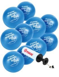 Togu Redondo Ball Mini ca. 14 cm, Kombis 10er I 20er I 30er inkl. Einer Pumpe, Pilates-, Gymnastik- und Fitnessball