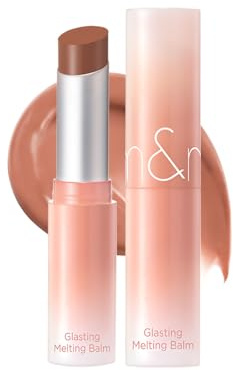 rom&nd Glasting Melting Balm (NEW) 6 Colorsㅣglänzend lipsㅣHumidité baumes à lèvresㅣTranslucideㅣ Haute pigmentationㅣVeganㅣ3.5g 0.12oz (11 Buffy Coral)