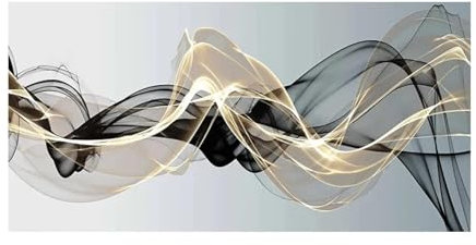 NXMYDBD Moderne abstrakte minimalistische Linienmalerei auf Leinwand, Poster und Drucke, Straßenwandkunst, Bild für Wohnzimmer, Heimdekoration, 70x140cm (28x55 Zoll), ungerahmt