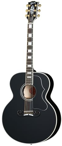 SJ-200 Custom Ebony - Westerngitarre