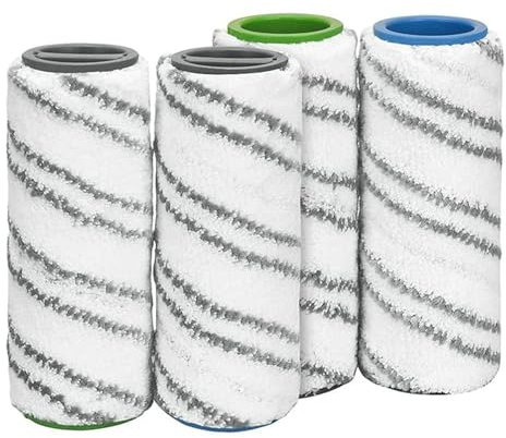 Set Di 4 Spazzole A Rullo Principali, Spazzola Principale A Stelo, Compatibile Con Karcher FC5 FC7 FC3 FC3D, Parti Di Ricambio For Aspirapolvere Portatile(Gray)