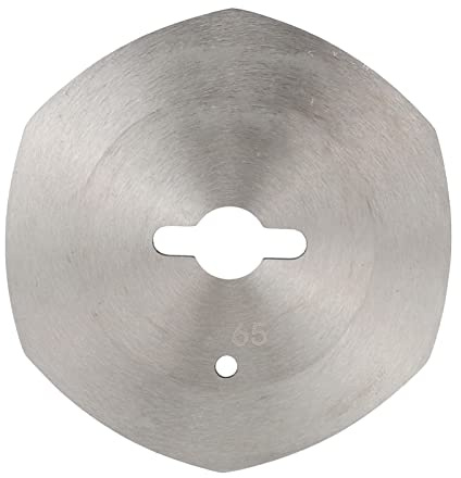 Cuchillas de Cuchillo, 6 Tipos de Exquisita Hoja Octogonal de Acero de Aleación para Procesar Telas de Ropa, Cuero, Mantas y Más (Lejiang YJ-65)