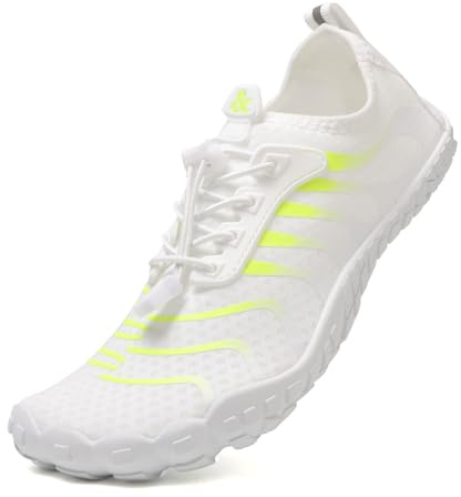 Wasserschuhe Badeschuhe Damen Herren Strandschuhe Schnell Trocknend Drainagelöcher Strand Schwimmschuhe Meeresschuh Surfschuhe Poolschuhe Unisex Barfußschuhe für Kajakfahren Fitnessstudio 36-46EU