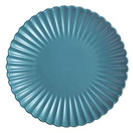 WDCDYQDH Teller, Keramik, rund, Chrysanthemen-Essteller, Obstsalat, Kuchenteller, Steak, westliches Küchengeschirr, 20,3 cm (Farbe: Grün, 20,3 cm)