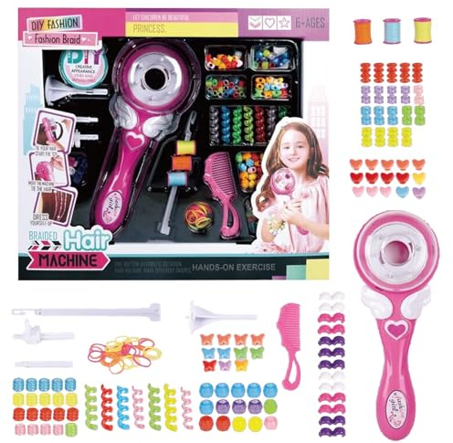 Macchina per treccia per capelli elettrici, Braidero di capelli automatici | Macchina per bambini per bambini - BEATTH FASHY SALON POETH, kit di strumenti per lo styling, dispositivo di decorazione pe