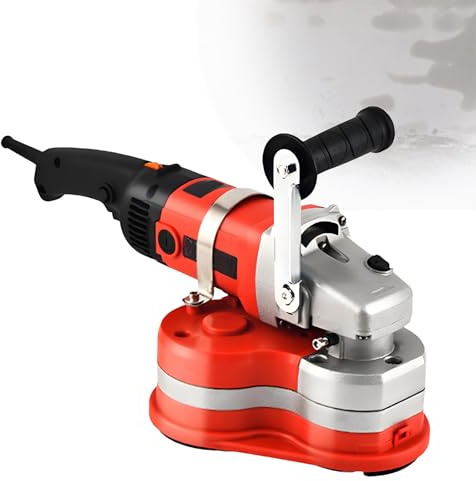 LwiftGal Levigatrice per Pavimenti, Levigatrice per Pavimenti A Tre Teste Portatile, Levigatrice per Pavimenti in Cemento A Tre Teste, 2800 Giri/Min, Interruttore di Sicurezza Machine
