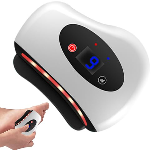 Rascador eléctrico 4 en 1 para pies, masajeador de de tejido profundo, dispositivo recargable para el dolor, diseño compacto y portátil, relajación muscular para piernas, cuello, hombros