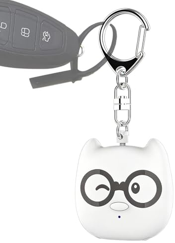 Alarma Personal Segura - 130DB Recargable Portátil de Protección - Alarma Personal para Mujeres,para Viajes, Camping, Correr, Caminar, Bolso, Mochila