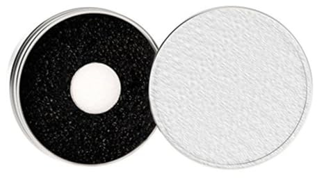 HOMOCONO Esponja Limpiadora de Brochas de Maquillaje Color Plata, Herramienta Lavable de Metal y Esponja para Eliminar Color y Limpiar Pinceles de Sombras
