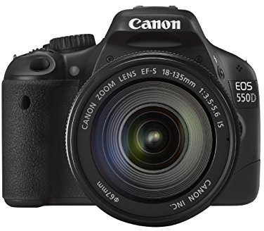 Canon EOS 550D Digital SLR Camera (inc 18-135 mm f/3.5-5.6 IS Lens Kit) (Certified Refurbished)