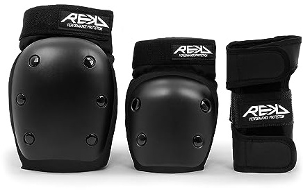 Rekd Unisex-Schutz für Erwachsene Zubehör Heavy Duty Triple Pad Set, M