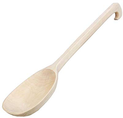eliga Schöpfkelle Holz, Länge circa 80 cm