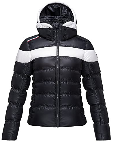 Rossignol Damen Hiver Down Jacket Daunenjacke, Schwarz, XL