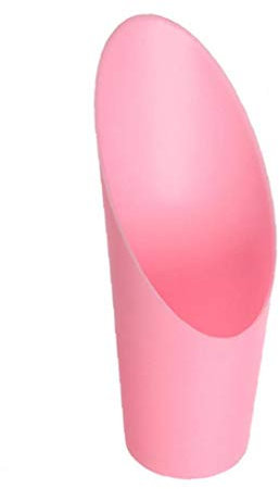 Lankater Planting Multi-purpose Shovel Fleshy Plant Soil Shovel Plastic Spade Bucket Scoop Potted Cultivation Cylinder Succulent Planting Potting Cup for Home Gardening Supplies(pink)