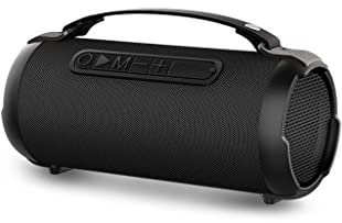 Caliber Enceinte Bluetooth Puissante - AUX, SD und USB - Haut-Parleur Bluetooth - Enceinte Portable - Autonomie 16h - Noir
