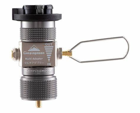 Campingmoon Propan-auf-Butan-Adapter, tragbarer Gastankadapter für den Außenbereich,Kanister-Schalthebel, Camping-Kanister-Entlüftungsventil (Z11+Z15+Z22)