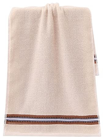 Rifuli Handtuch-absorbierend reinigen und leicht zu reinigen Baumwoll-absorbierende weiche geeignet für KüchenBadezimmer-Wohnzimmer Badetuch Mit Namen Und Foto (B, One Size)