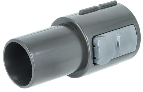 vhbw Staubsauger Adapter auf 32mm Zubehör Anschluss kompatibel mit Dyson Cinetic Big Ball CY23 - rot/dunkelgrau, Kunststoff