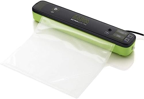 LAICA Vacuum Sealer Machine VT31041 Heat Sealer Food Saver Italy | Locks in freshness & flavour, airtight sealing, one-touch use, compact storage, saves fridge space, Made in Italy