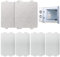 Microwave Oven Mica Plate Sheet, 6 PCS Universal Waveguide Cover Repairing Part for All Microwave Oven (2 Size)