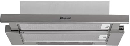Bauknecht RBAH 62 LT X Dunstabzugshaube Flachschirm (60cm)/ Abluft- oder Umluftbetrieb/Leistungsstarker Lüftermotor/Energieeffizienz A/Smart Home/Leistungsstarker Lüftermotor/Touch-Control