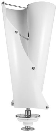 WooDerson Turbina eólica vertical de 400 W, 12 V, temperatura aplicable -40-80 °C, turbina eólica de 13 m/s, generador de viento para vigilancia, barcos, caravanas