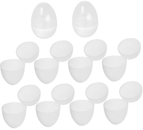 GLSTOY 10pcs Fillable Easter Eggs Ornaments for Boys and Girls for Easter Party Favors and Creative Activities