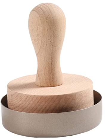 Dorccsi Tart Press Tool Wood Egg Tart Pusher DIY Baking Dough Press Pastry Tamper Wooden Tart Mould Wood Egg Tart Pusher Dough Press Pastry Tamper Wood Tart Tamper