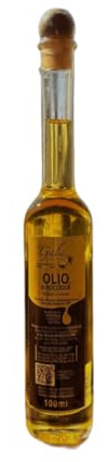 Olio di Nocciola Piemonte IGP 100 ml - Condimento a freddo per insalate e pietanze fredde - Prodotto tipico delle Langhe - Olio - Nocciole Premium - Uso Alimentare
