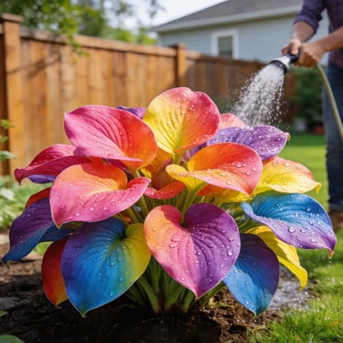 Exquisita Hosta Rara | Resistente Al Frío, Crecimiento Rápido, Para Principiantes-4Rhizome-a