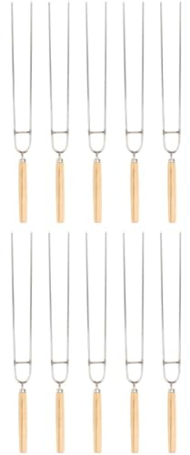 Brochettes de Grillade en Acier Inoxydable en U, 10 Pièces