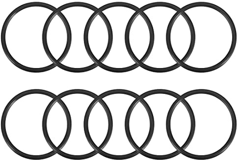 sourcing map 10 Stück O-Ringe Dichtung Metrische 20 mm x 24 mm x 2 mm Nitrilkautschuk Dichtungsring für Sahnespender Poolpumpe Schnellkupplung Kaffeebecher