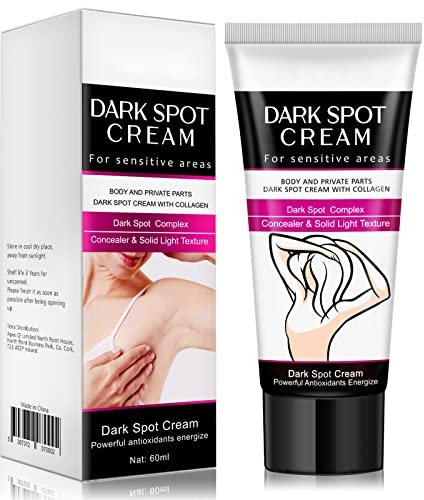 IFUDOIT Aufhellende Creme,Whitening Cream für Achselhöhle, Knie, Ellbogen, Empfindliche und Private Bereiche,Bleaching und Moisturizing (60ml)